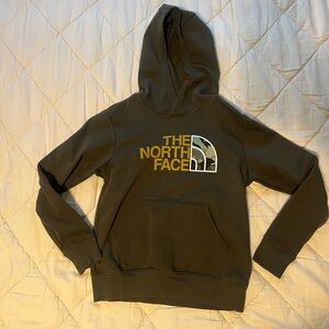 The North Face Olive Green Pullover Hoodie